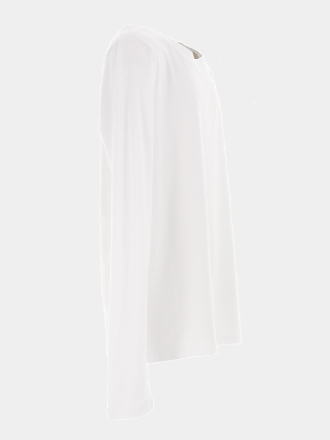 T-shirt manches longues ticia blanc fille - Teddy Smith