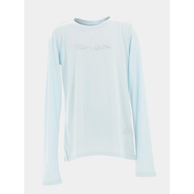 T-shirt manches longues ticia bleu fille - Teddy Smith