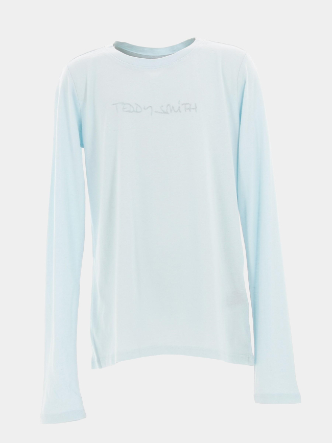 T-shirt manches longues ticia bleu fille - Teddy Smith