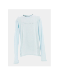 T-shirt manches longues ticia bleu fille - Teddy Smith