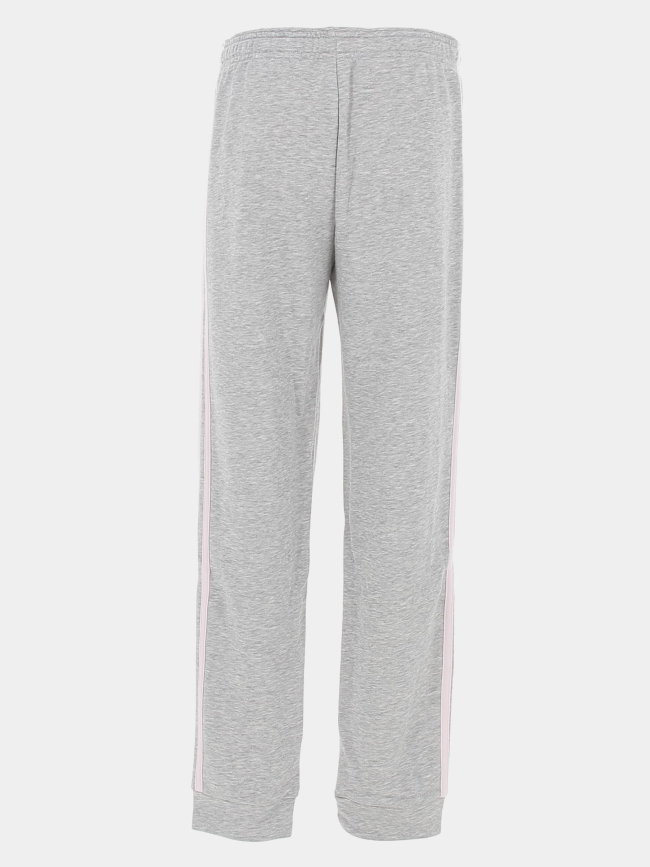 Jogging de sport 3 bandes gris /rose fille - Adidas