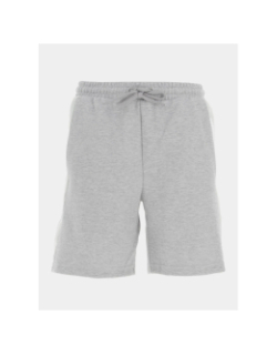 Short de sport 3 bandes gris homme - Adidas