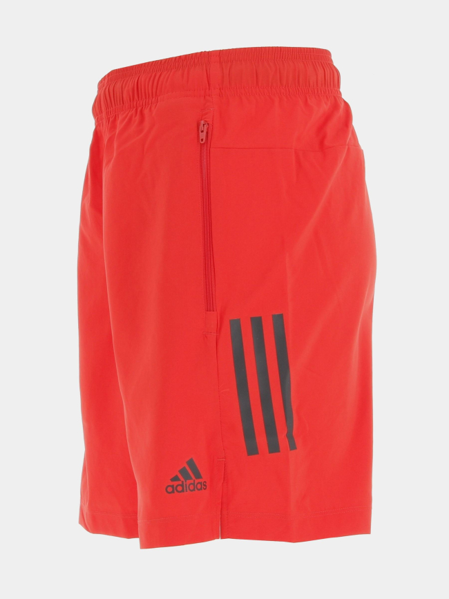 Short de sport t365 rouge homme - Adidas
