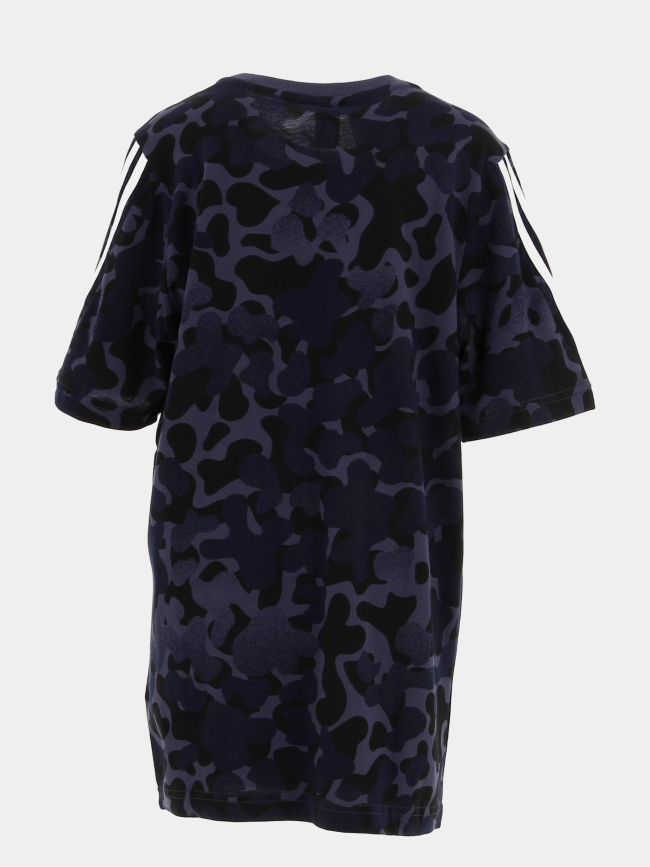 T-shirt b fi 3s camo bleu marine garçon - Adidas