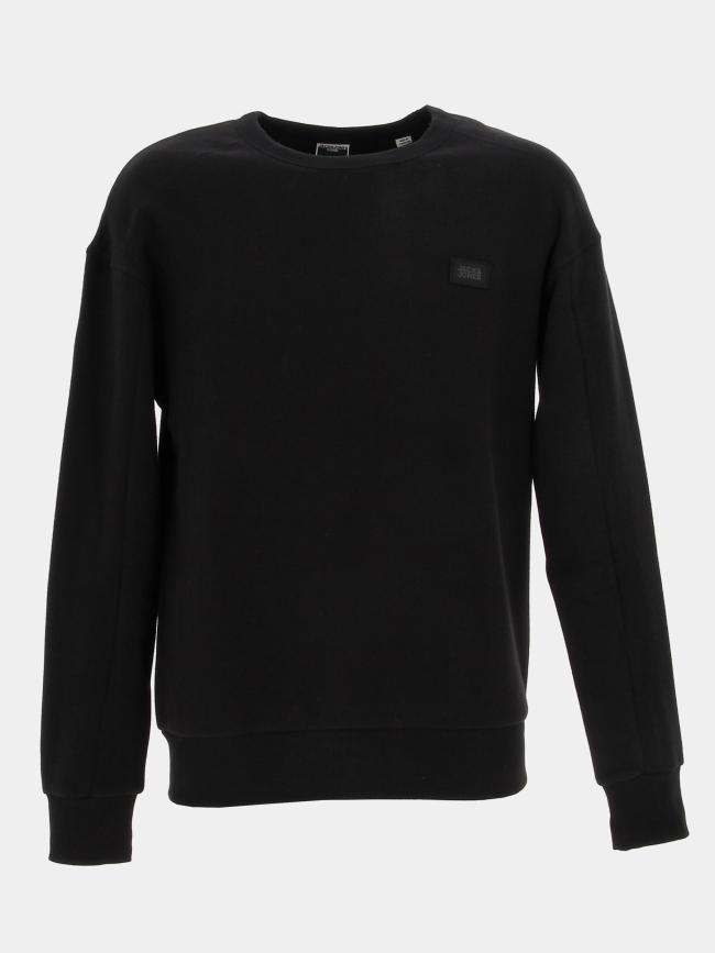 Sweat classic crew noir homme - Jack & Jones