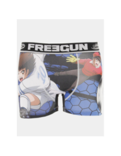 Boxer captain tsubasa bleu marine homme - Freegun