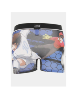 Boxer captain tsubasa bleu marine homme - Freegun