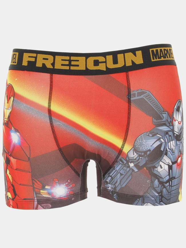 Boxer marvel rouge homme - Freegun