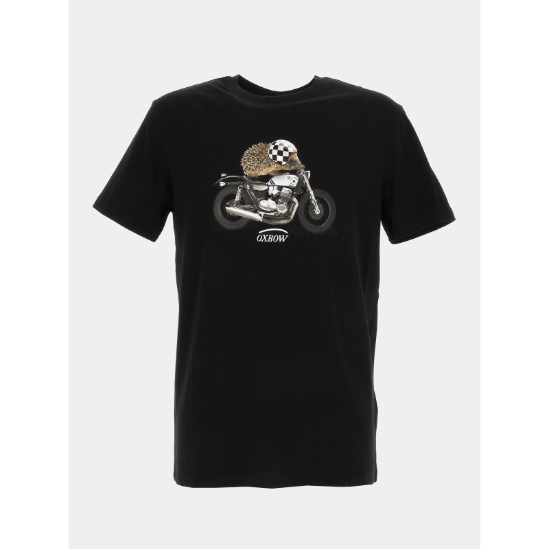 T-shirt graphique noir homme - Oxbow