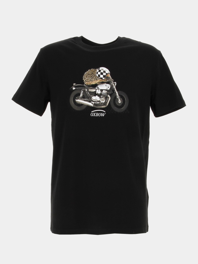 T-shirt graphique noir homme - Oxbow