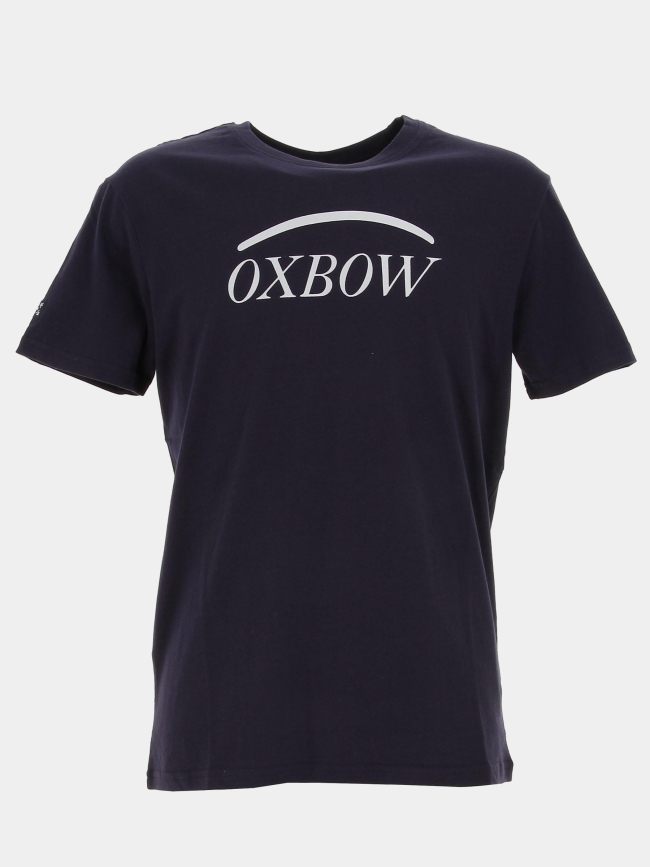 T-shirt graphique bleu marine homme - Oxbow