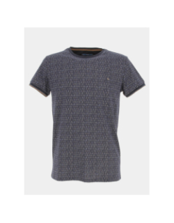 T-shirt tompskins bleu marine homme - Benson & Cherry