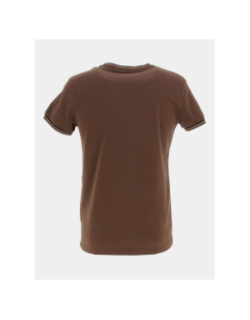 T-shirt classic uni marron homme - Benson & Cherry