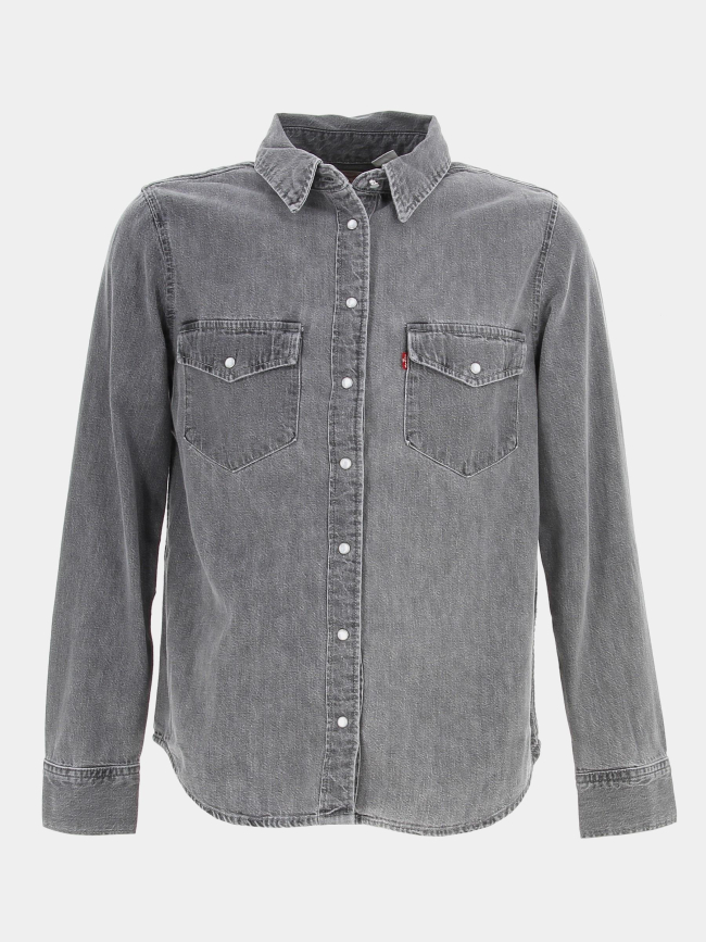 Chemise en jean essential western gris femme - Levi's