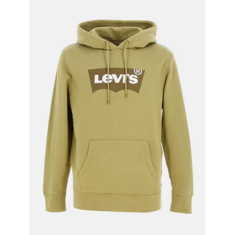 Sweat à capuche graphic vert femme - Levi's