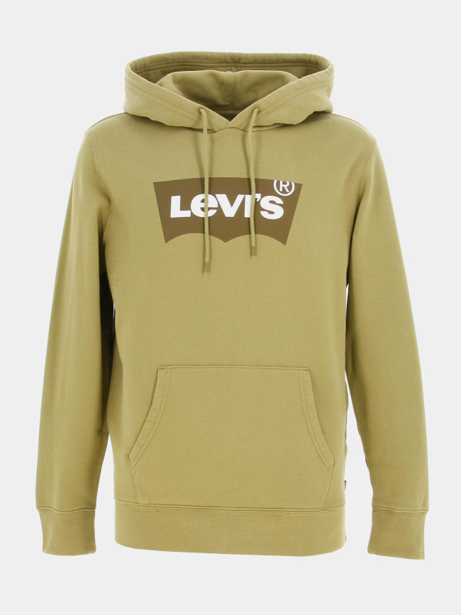 Sweat à capuche graphic vert femme - Levi's