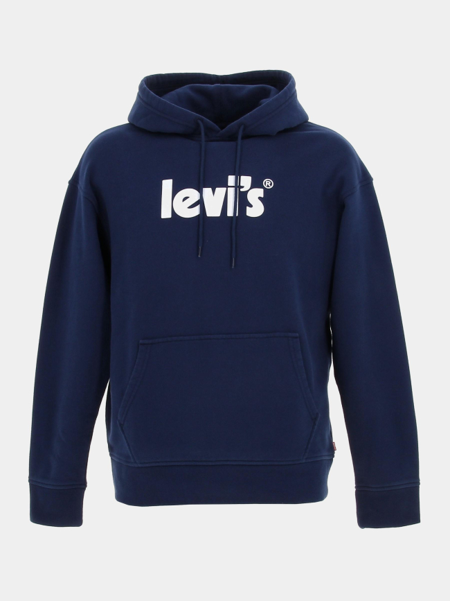 Sweat à capuche graphic bleu homme - Levi's