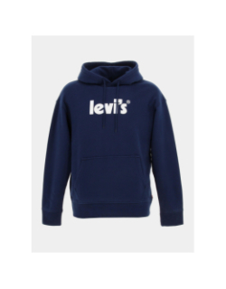 Sweat à capuche graphic bleu homme - Levi's