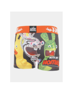 Boxer lapins crétins multicolore garçon - Freegun