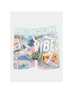 Pack 2 boxers surf multicolore garçon - Freegun