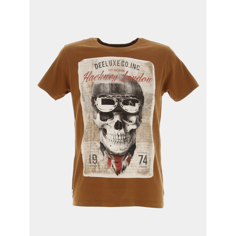 T-shirt clem marron homme - Deeluxe