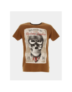 T-shirt clem marron homme - Deeluxe