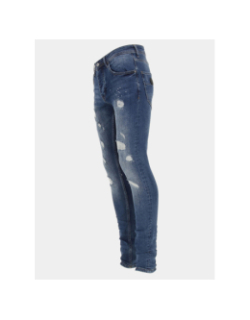 Jean skinny effet usé bleu homme - Project X Paris