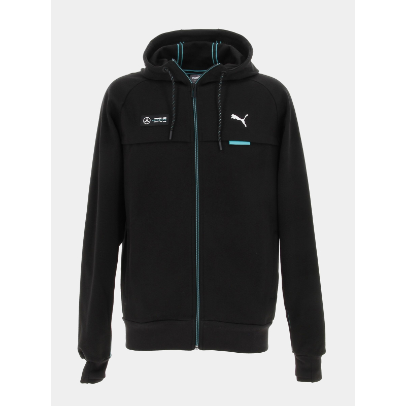 Sweat à capuche mercedes noir homme - Puma