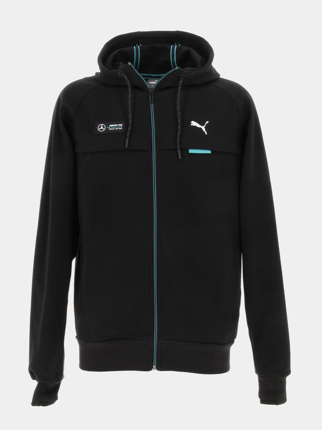 Sweat à capuche mercedes noir homme - Puma