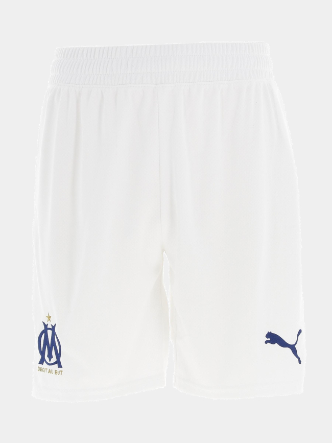 Short de football OM blanc homme - Puma