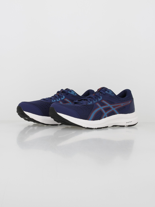 Baskets de running gel contend 8 bleu marine homme - Asics