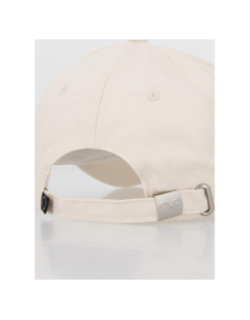 Casquette ajustable brodée full logo beige - Project X Paris