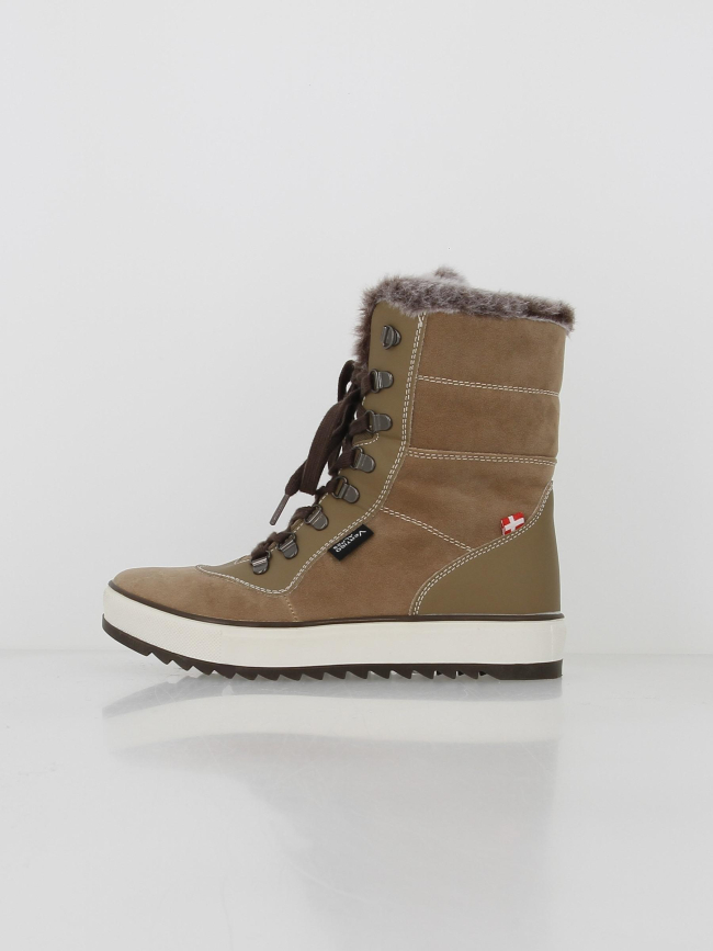 Bottes de neige conca camel femme - Alpes Vertigo