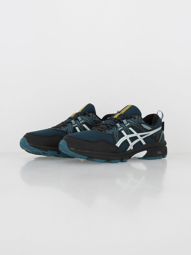 Chaussures de trail gel venture 8 noir vert femme - Asics