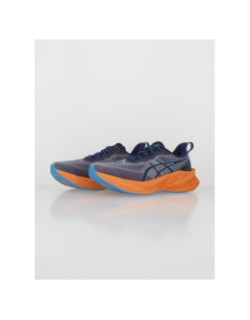 Chaussures de running novablast 3 le bleu orange homme - Asics