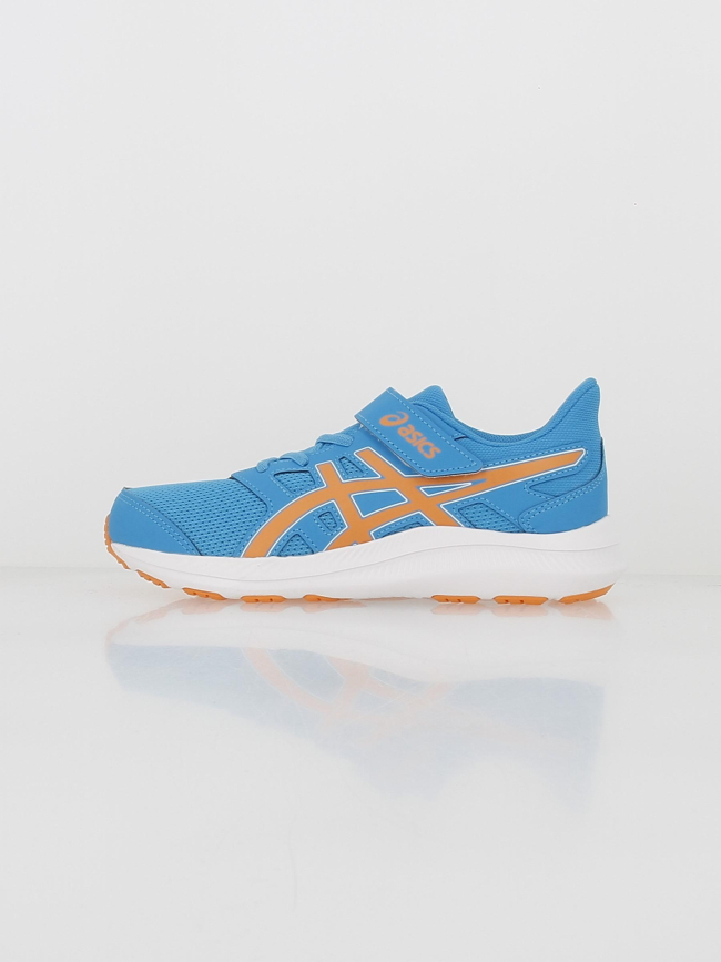 Chaussures de running à scratch jolt 4 ps bleu enfant - Asics