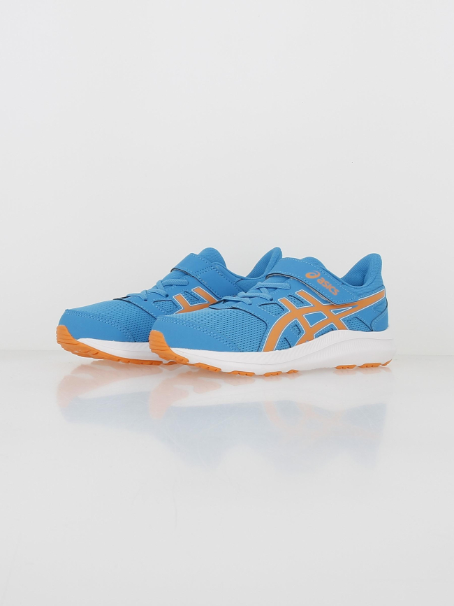 Chaussures de running à scratch jolt 4 ps bleu enfant - Asics