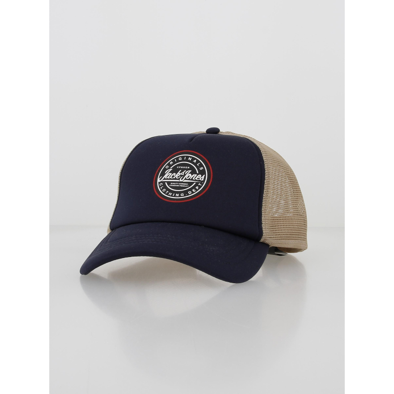 Casquette florin trucker bleu marine homme - Jack & Jones