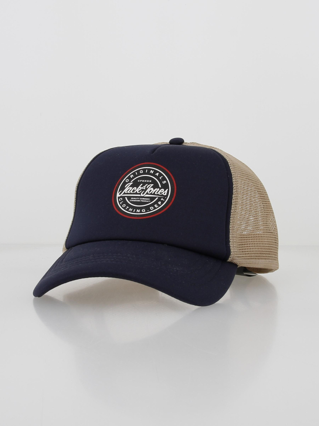 Casquette florin trucker bleu marine homme - Jack & Jones