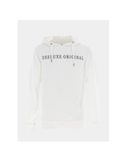 Sweat à capuche benco blanc homme - Deeluxe