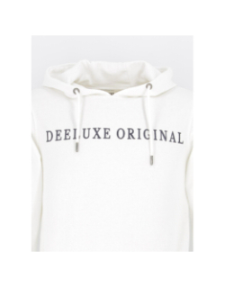 Sweat à capuche benco blanc homme - Deeluxe