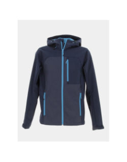 Veste imperméable de randonnée brooker bleu homme - Icepeak