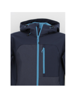 Veste imperméable de randonnée brooker bleu homme - Icepeak