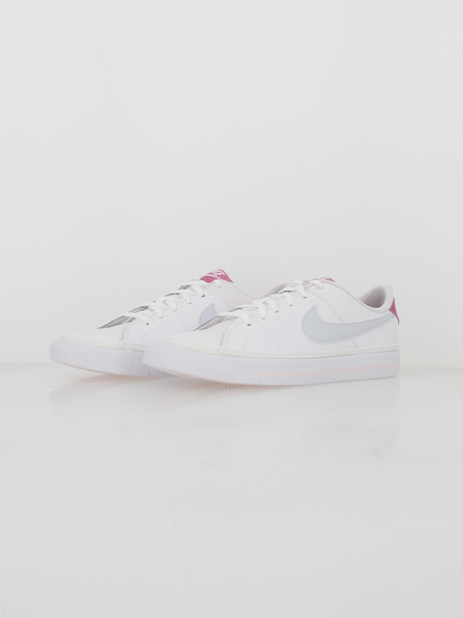 Baskets court legacy gs blanc rose enfant - Nike