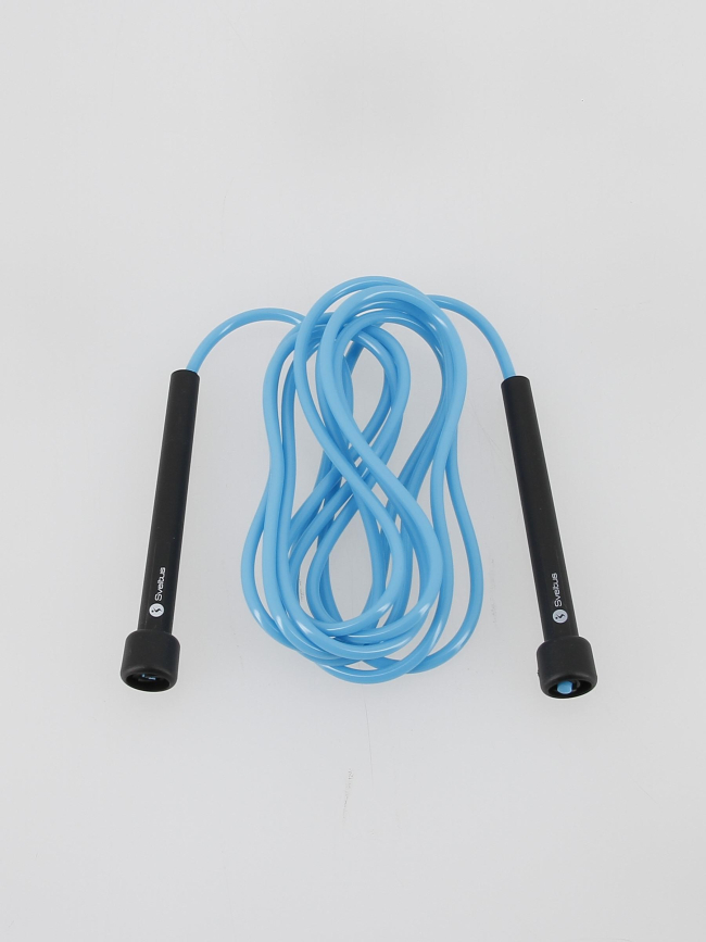 Corde à sauter entrainement fitness pvc bleu - Sveltus