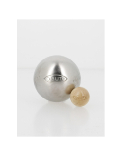 Boules de pétanque tendre 73mm salamandre strie 1 - Obut