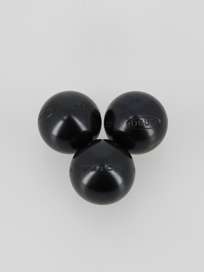 Boules de pétanque demi-tendre 65mm minimes strie 0 - Obut
