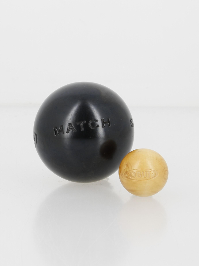 Boules de pétanque demi-tendre 65mm minimes strie 0 - Obut