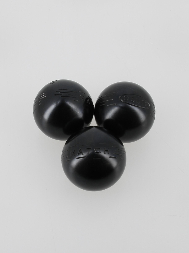 Boules de pétanque demi-tendre 65mm minime strie 1 - Obut