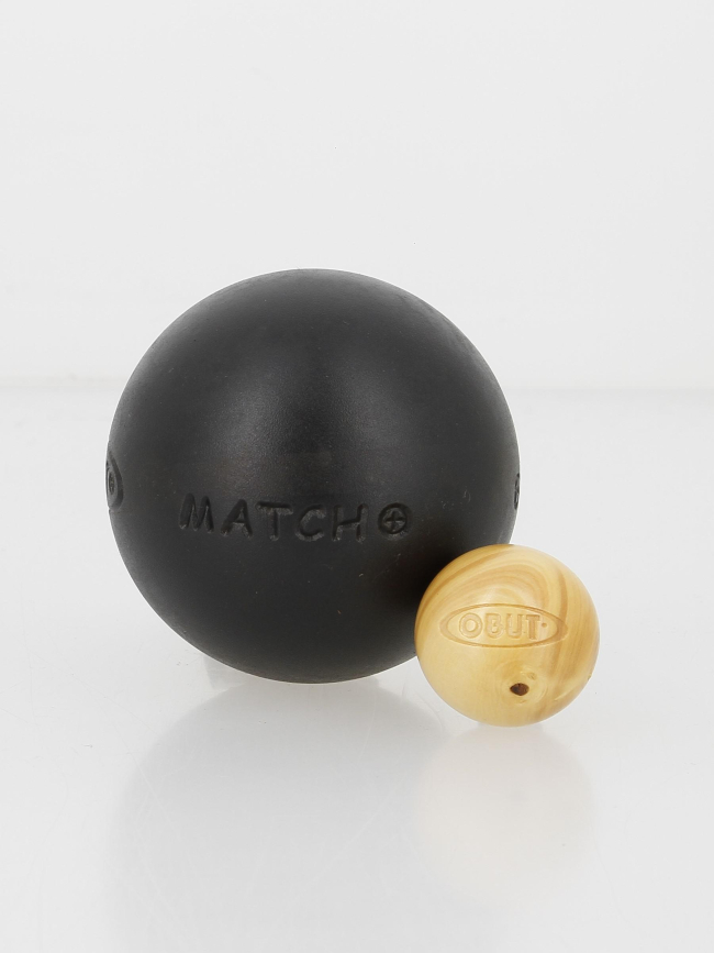 Match+ strie 0 amorti+ 71mm boules de pétanque - Obut